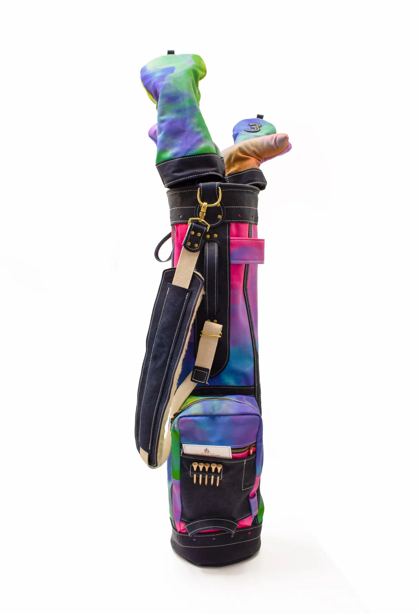 8 Tie Dye Golf Bag