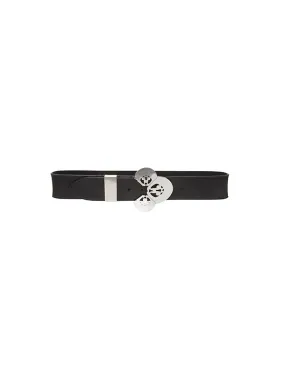 Adaria Belt in Black/Silver