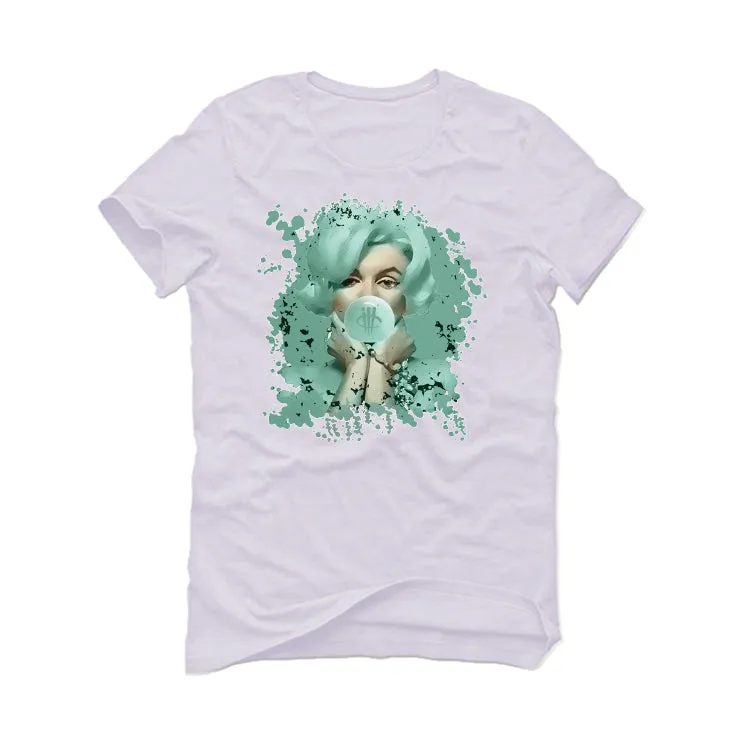 AIR JORDAN 6 MINT FOAM White T-Shirt (BUBBLE GUM)