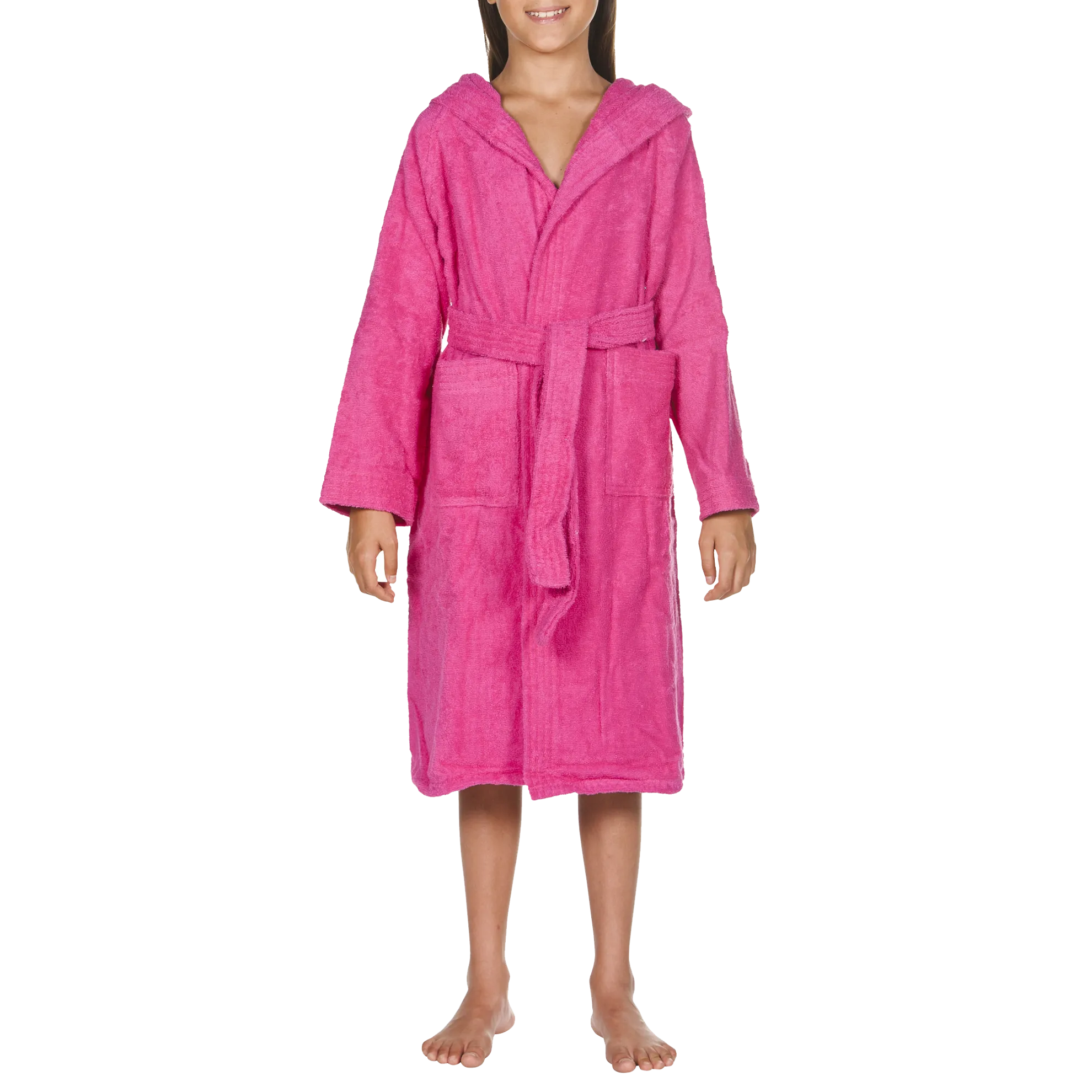 Arena Zeppelin Plux Jr Bathrobe 000922901 fresia-white