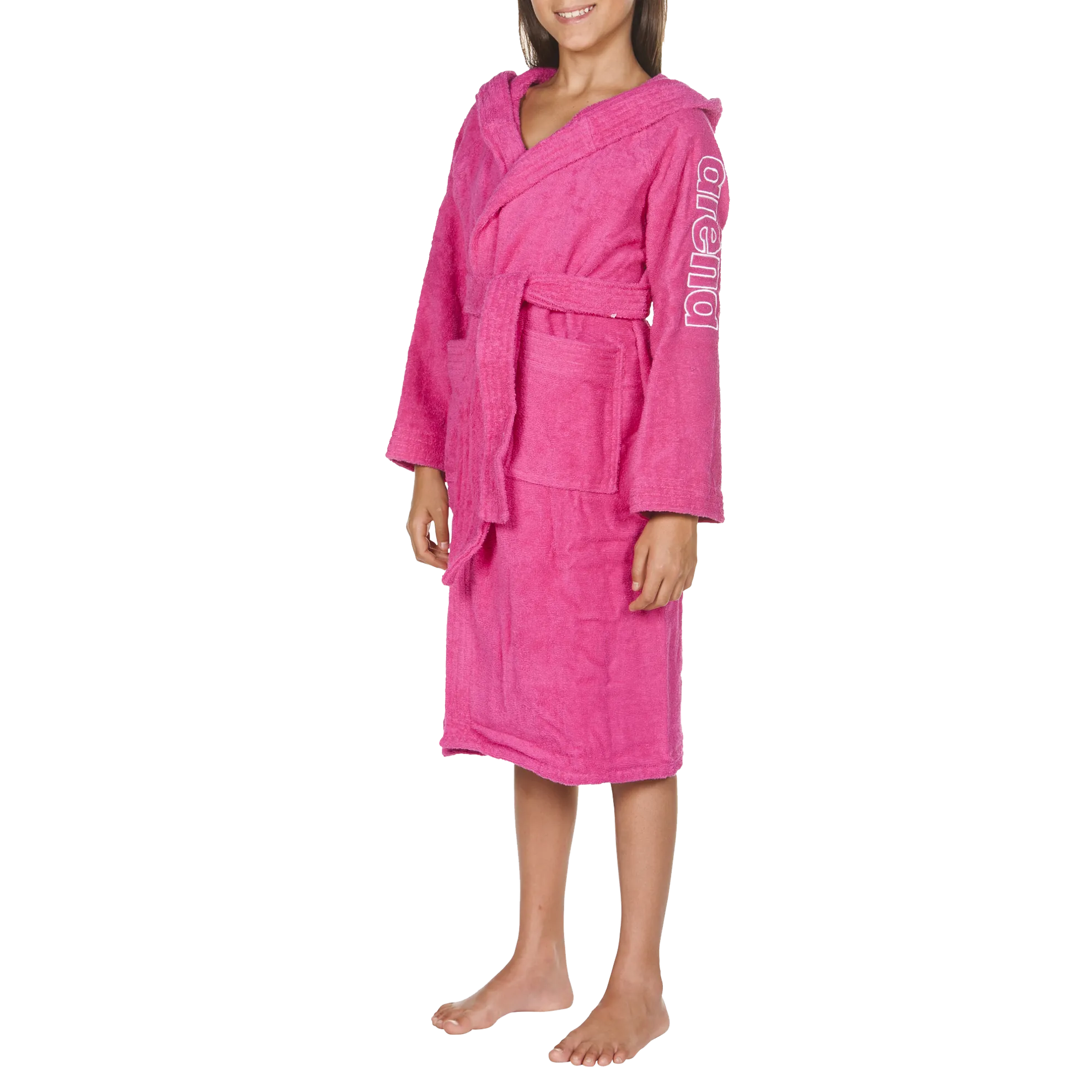 Arena Zeppelin Plux Jr Bathrobe 000922901 fresia-white