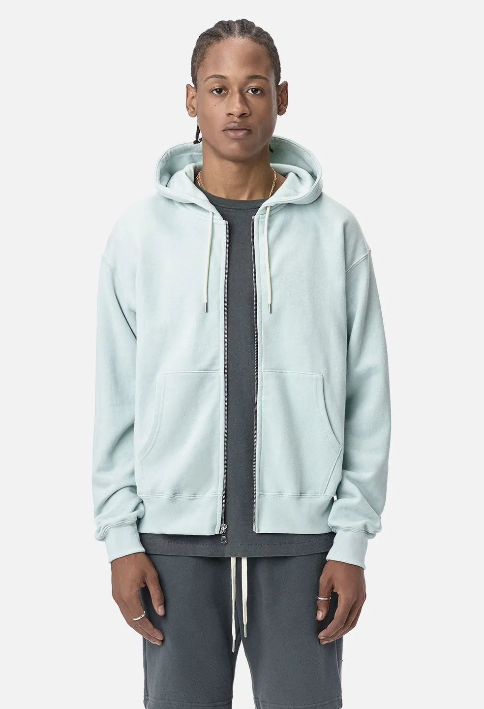 Athens Full Zip / Glacier