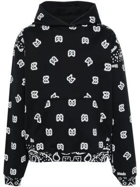 BANDANA PRINT HOODIE