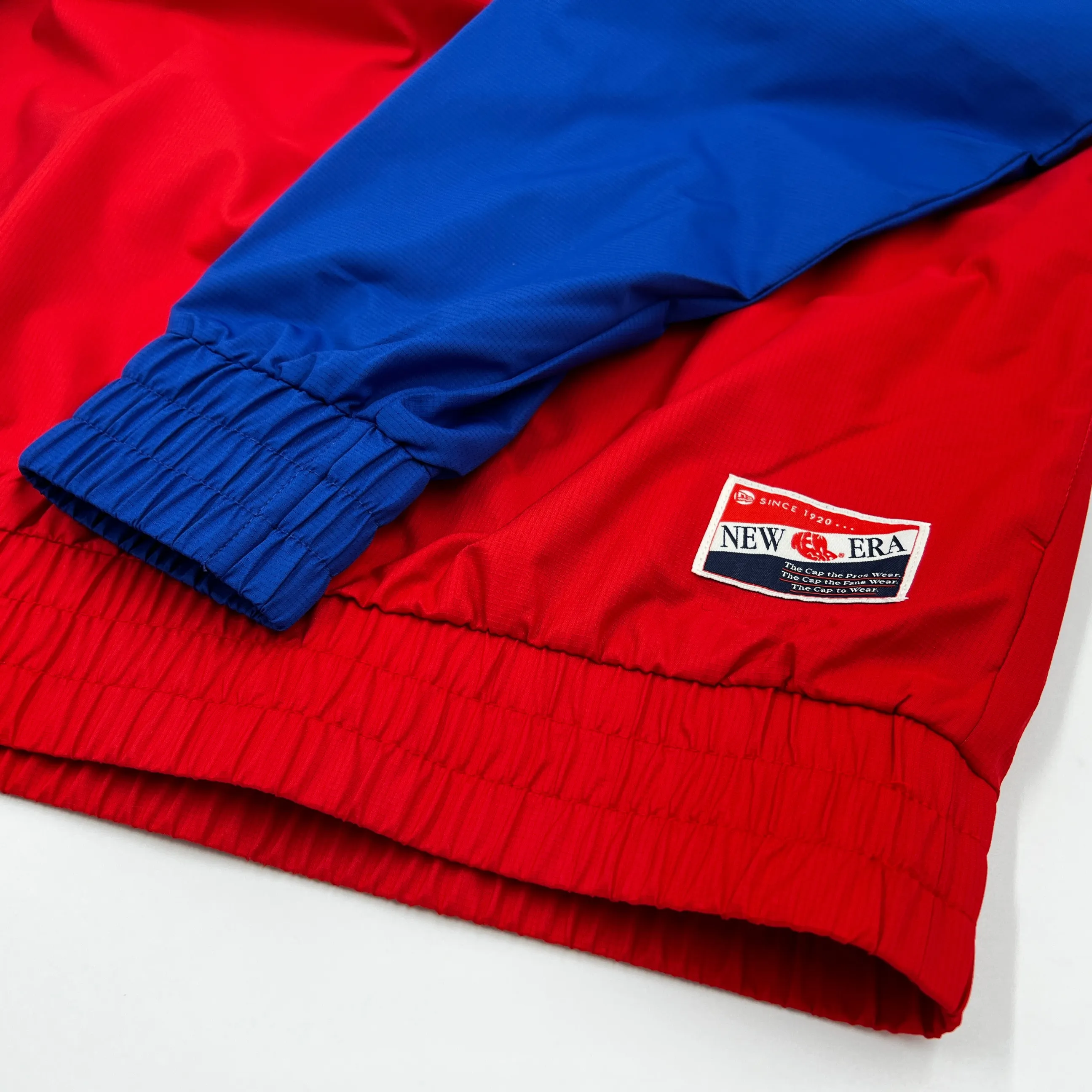 BIG & TALL New Era Bills Throwback Pullover Quarter Zip