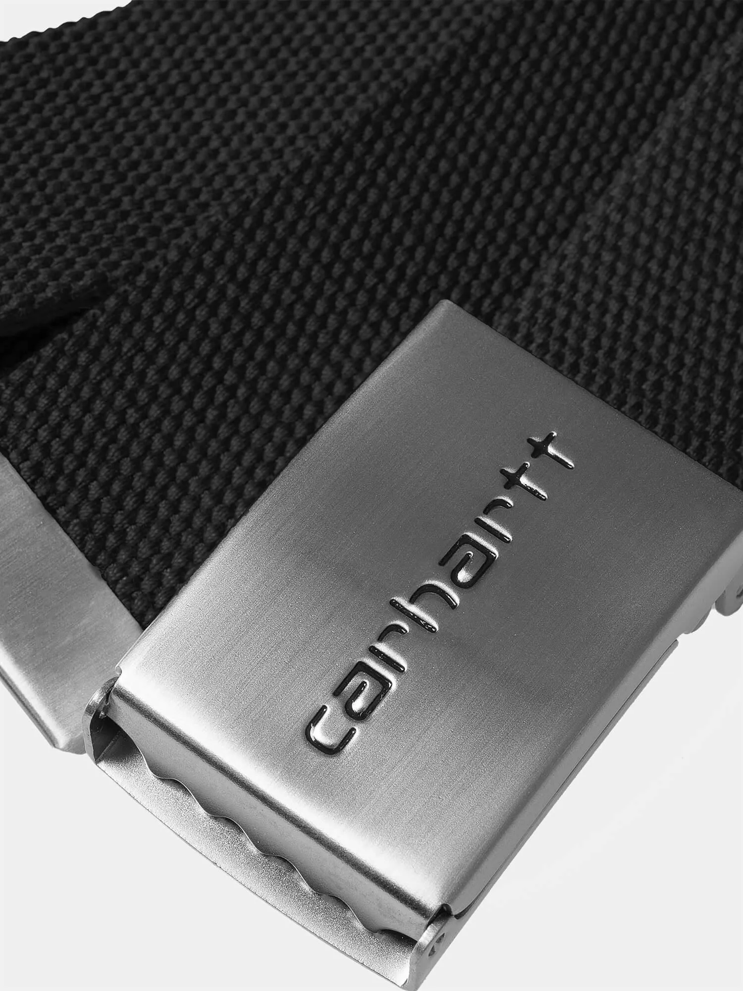 Carhartt Clip Belt Chrome - Black