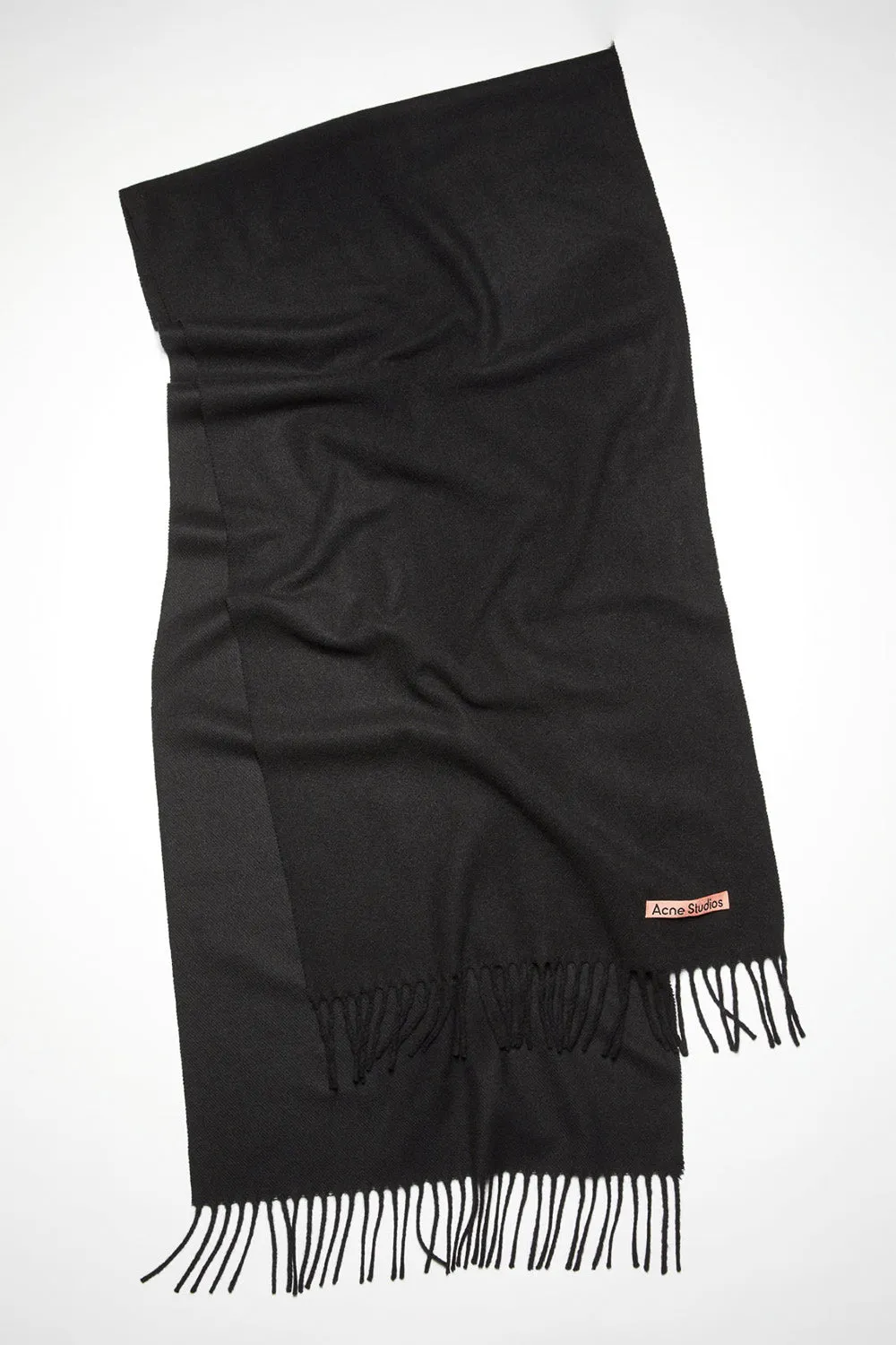 Cashmere Narrow Scarf Black