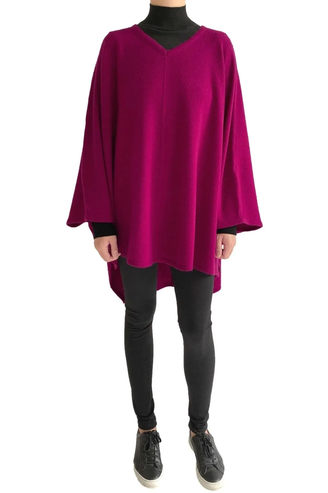 Cashmere V-neck Sweater - Loose