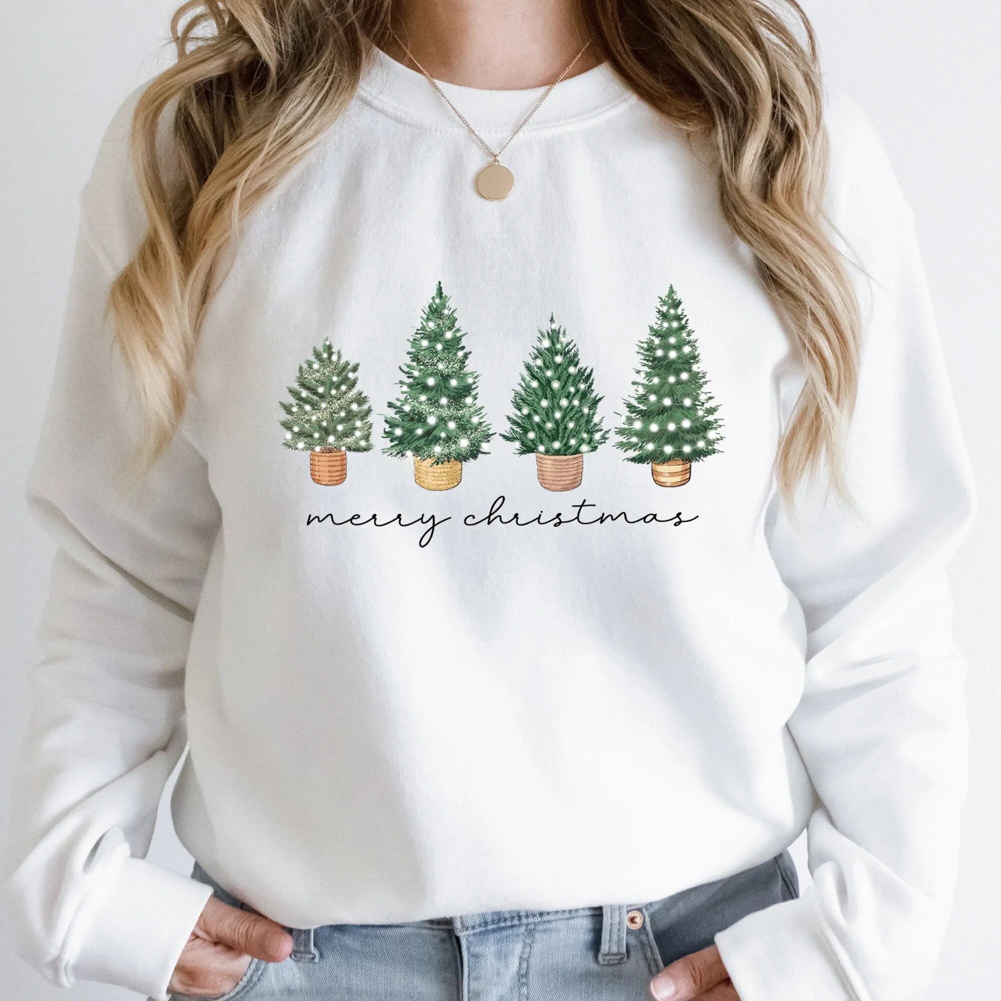 Christmas Trees Sweatshirt