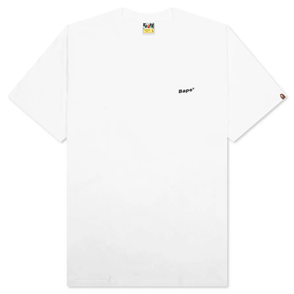 Colors Bape Graffiti Tee - White