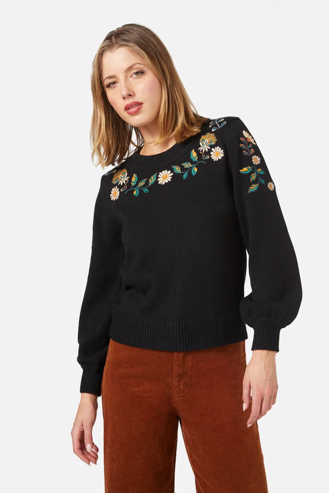 Cynthia Embroidered Sweater