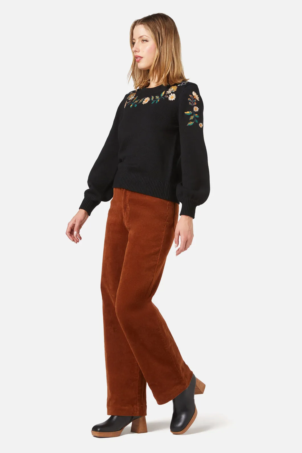 Cynthia Embroidered Sweater