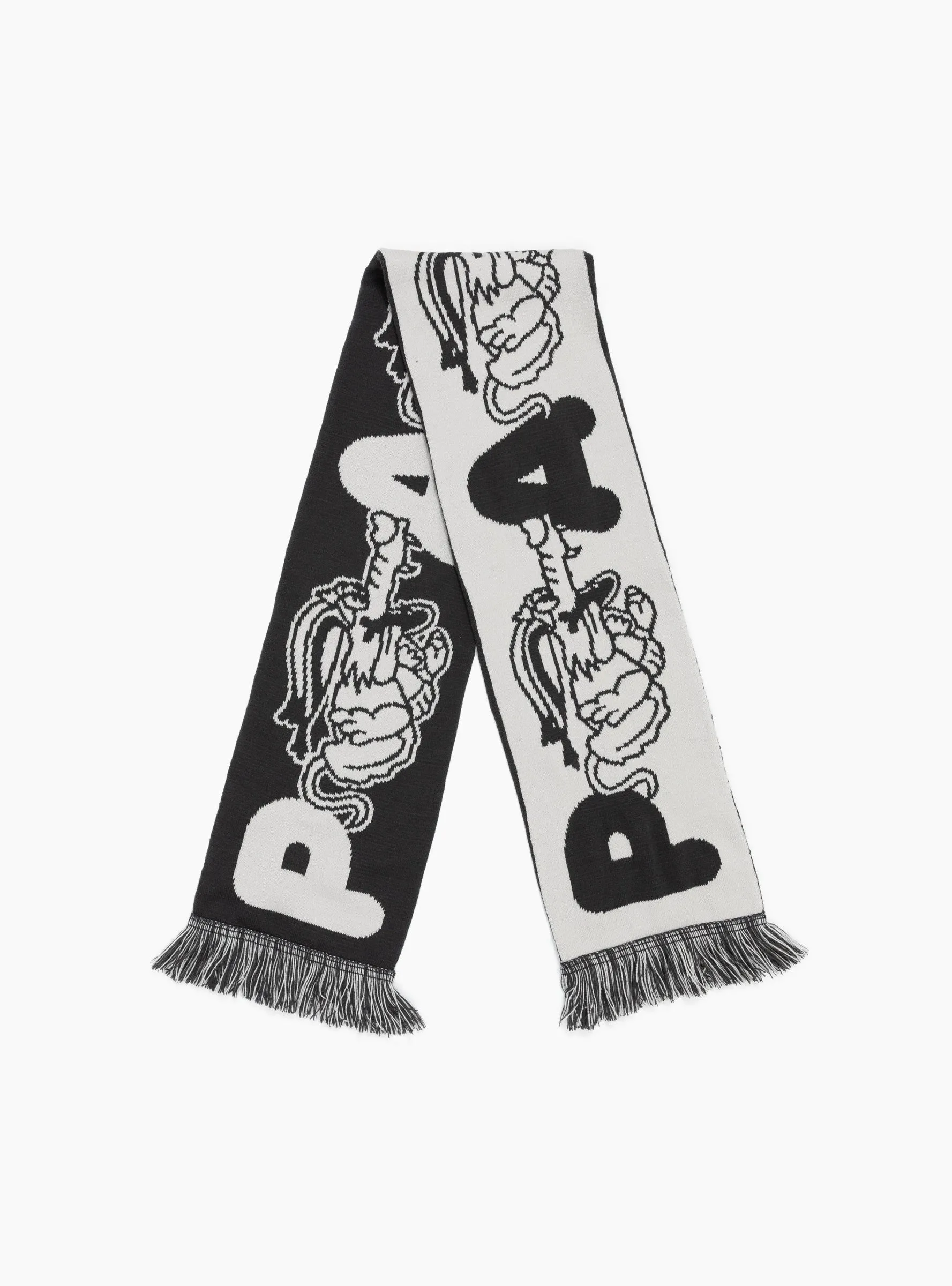 Doggo Scarf Black & White