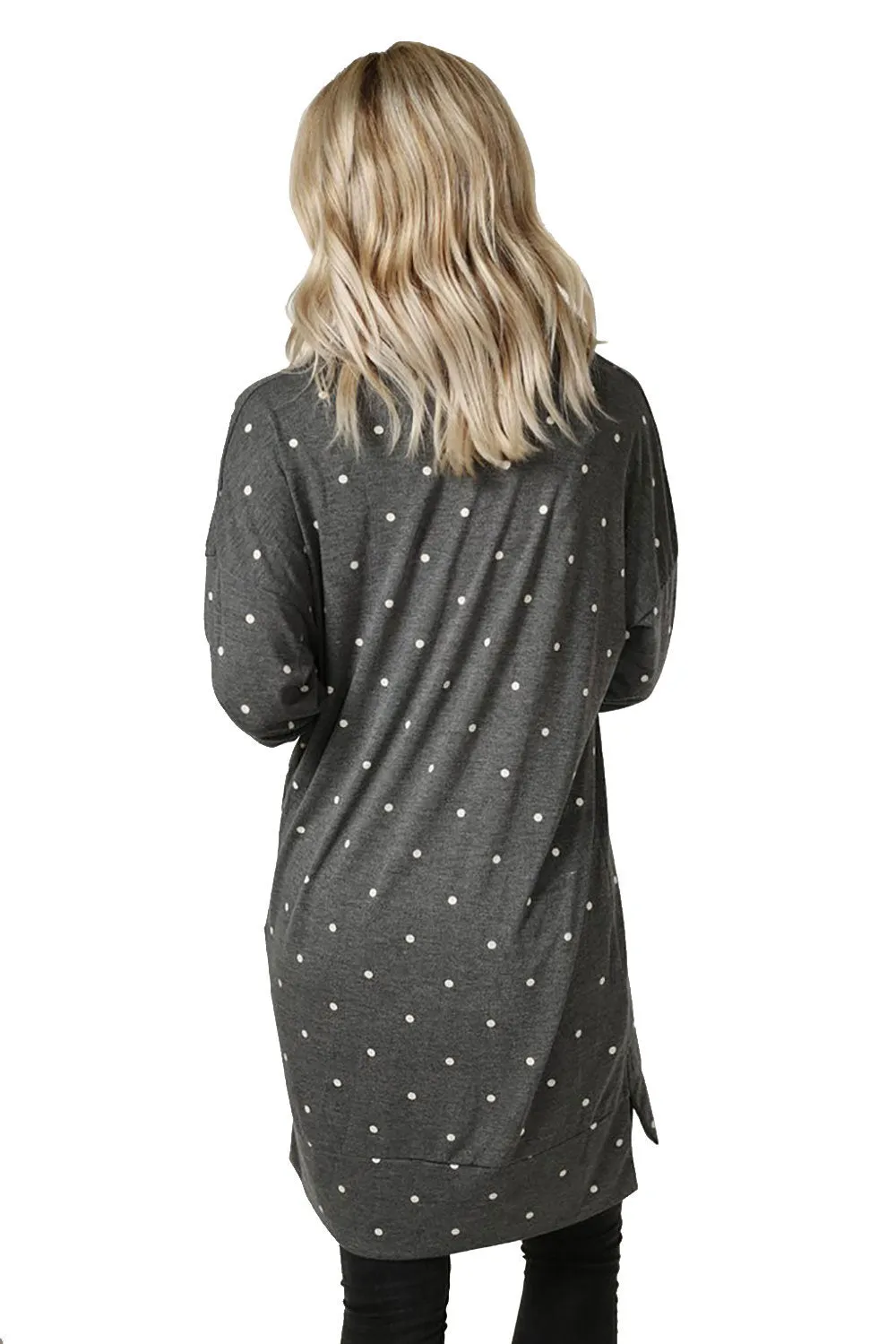 Dots Print T Shirt