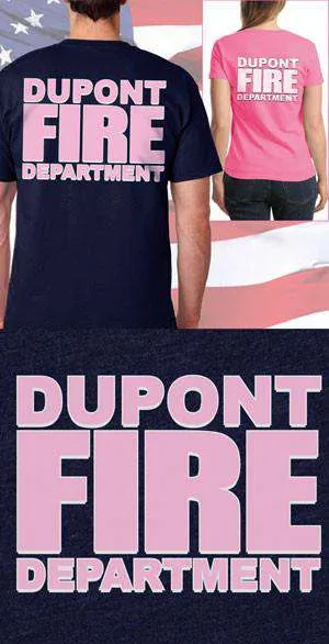 Dupont Fire Department Awareness Back Design