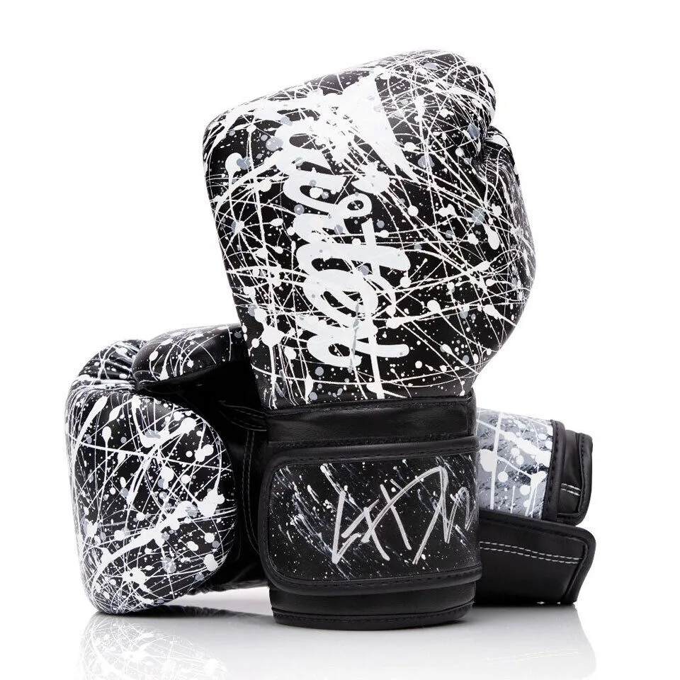 Fairtex Mens Painter Boxing Gloves Muay Thai Kickboxing