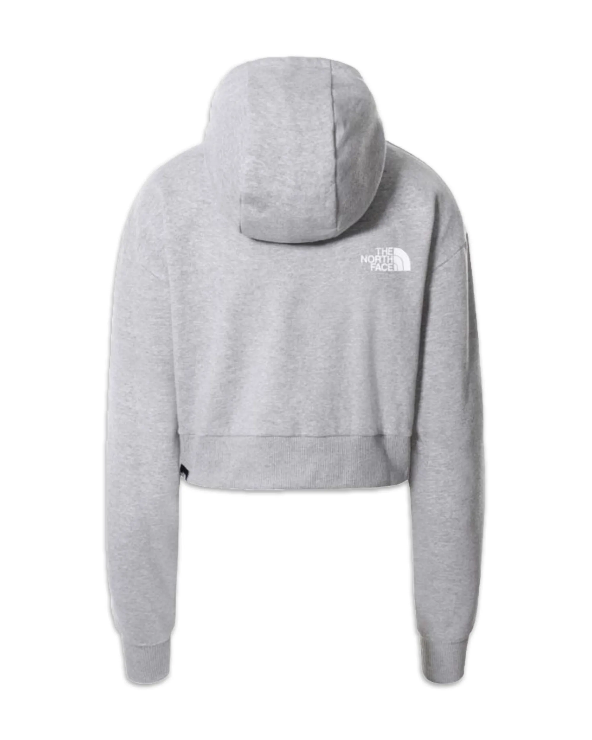 Felpa Donna The Notrh Face Trend Crop Hoodie Grey