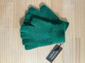 Fingerless Gloves - Short - Green