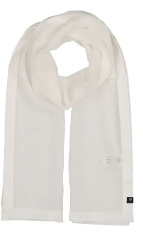 Fraas scarf 622004, satin trim silk