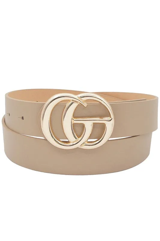 G Belt- Taupe