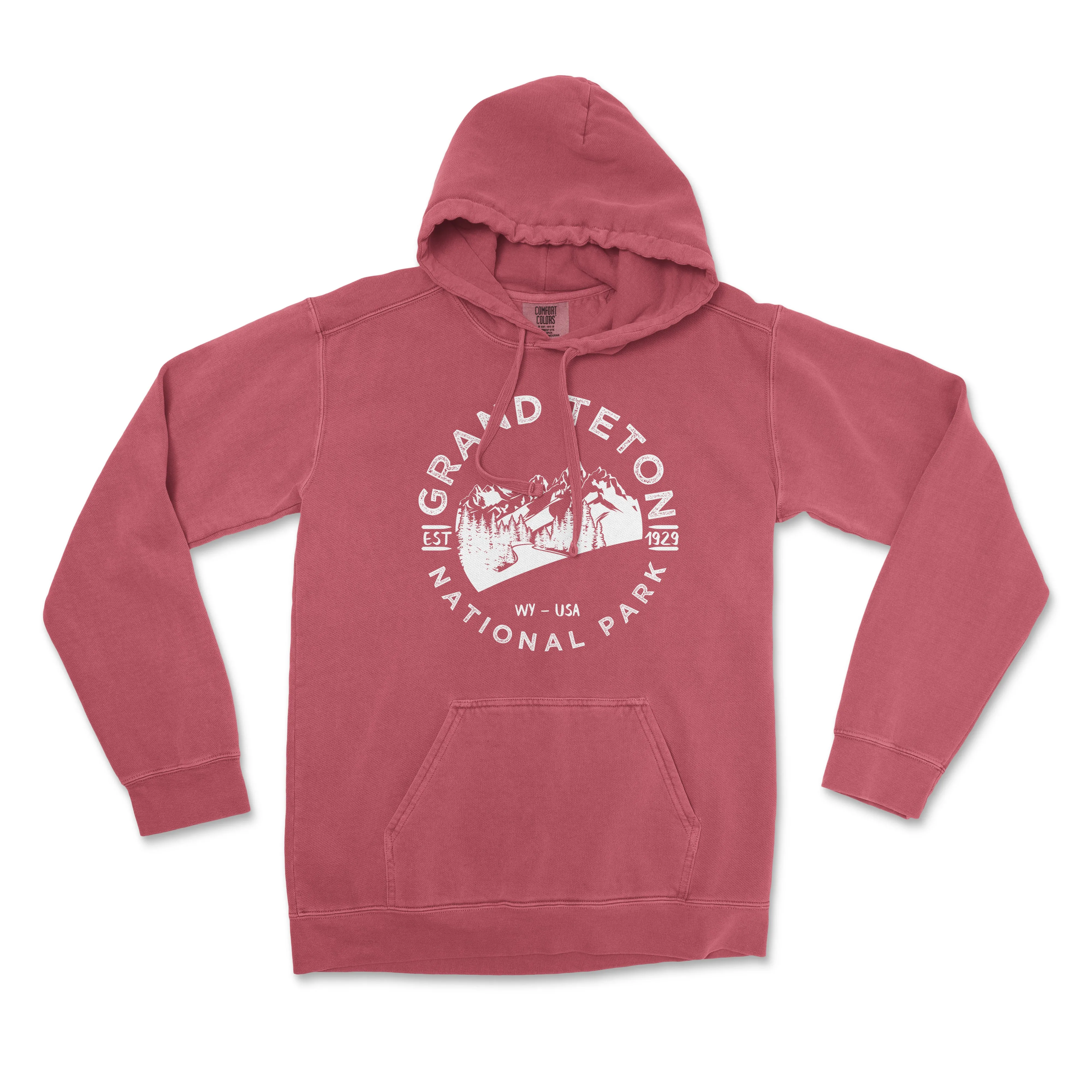 Grand Teton Valley National Park Comfort Colors Hoodie