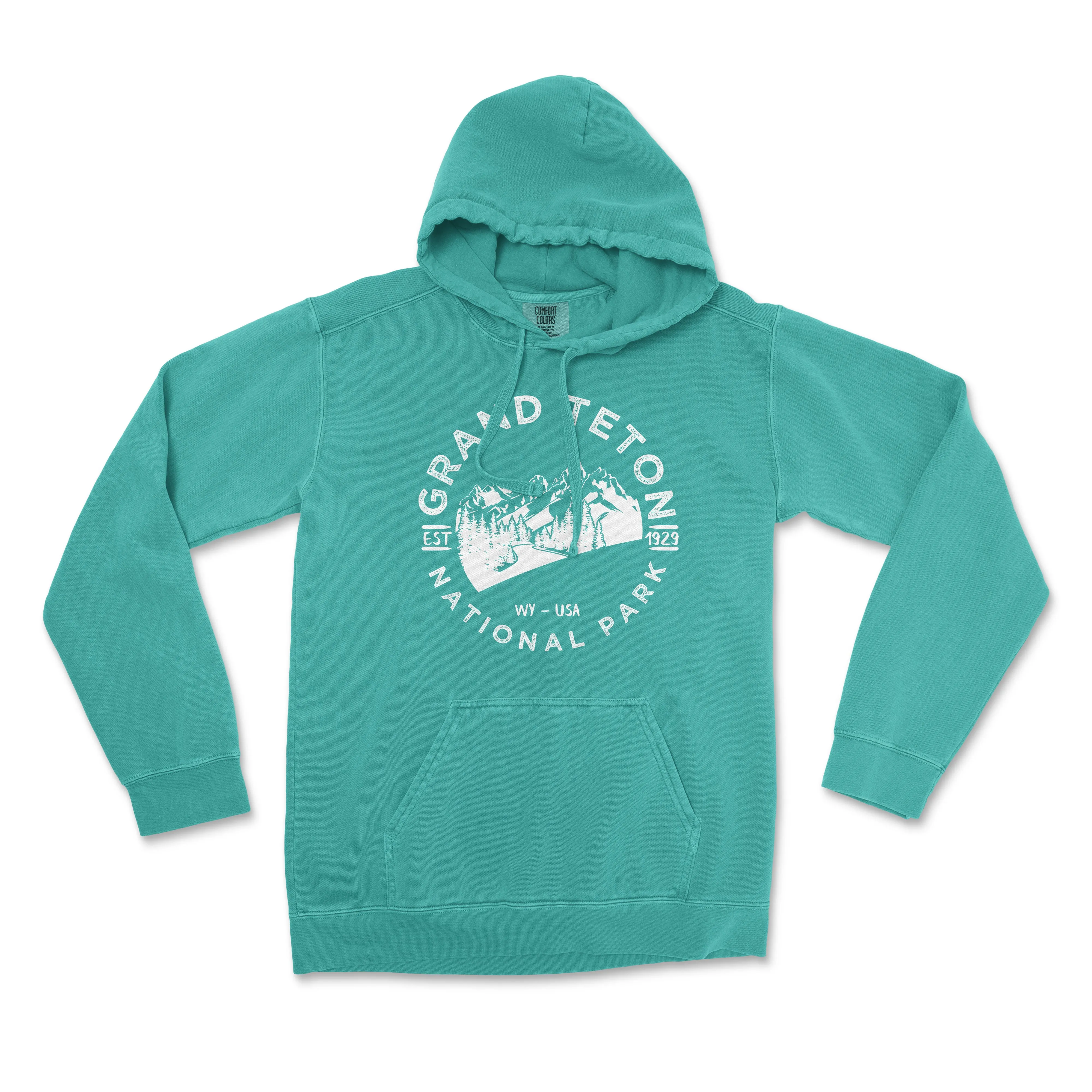 Grand Teton Valley National Park Comfort Colors Hoodie