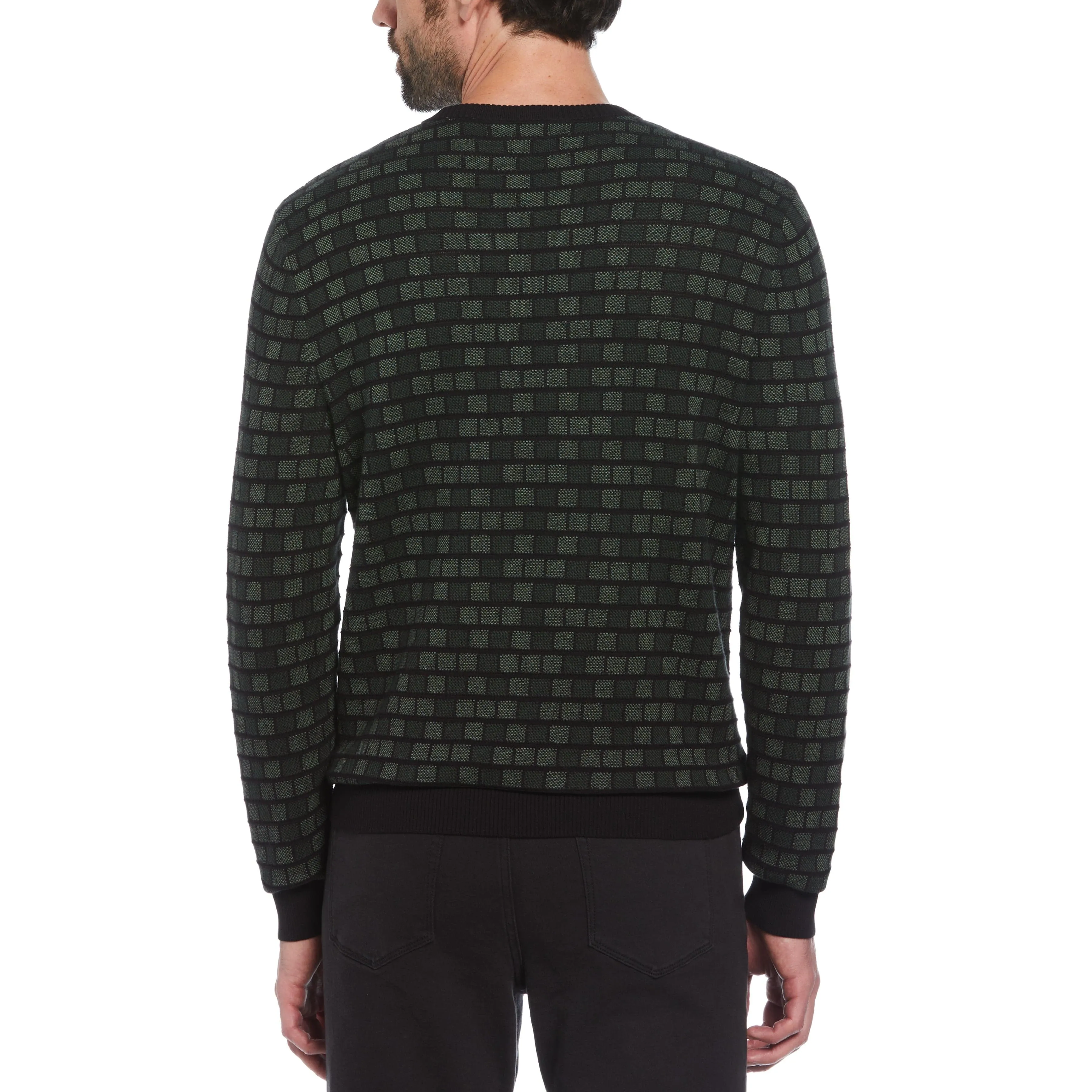 Jacquard Check Sweater