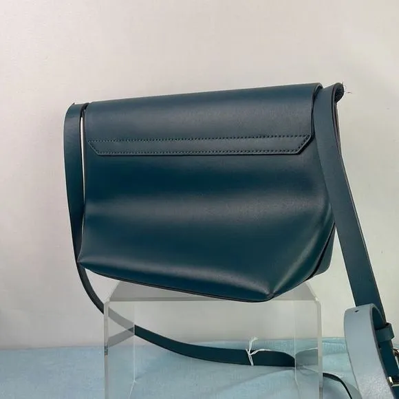 KateSpadeTeal Leather Cross Body Bag