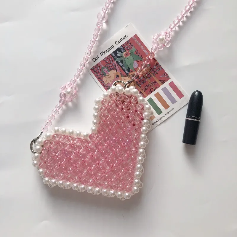 Kawaii DIY Mini Love Pearl Bag