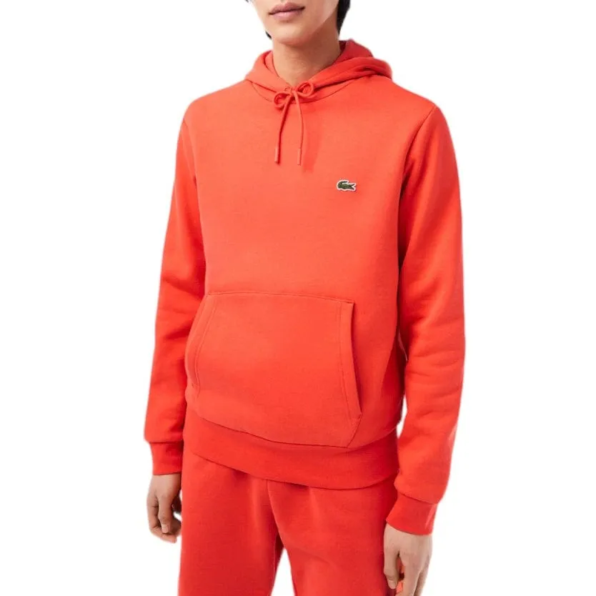 Lacoste Organic Cotton Hoodie (Orange) SH9623-51