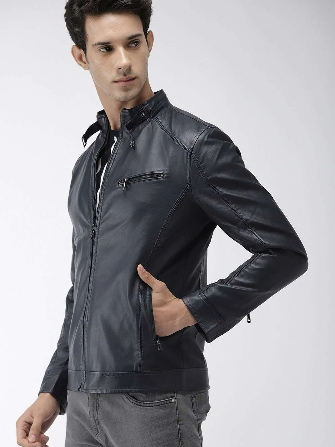 Men Biker Jacket