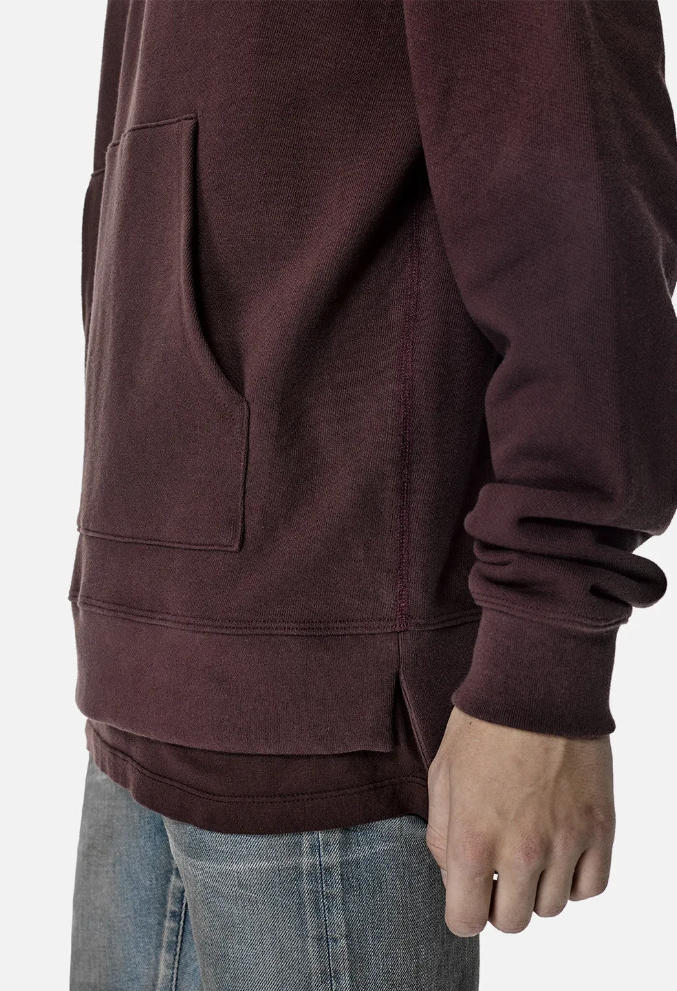 Mercer Half Zip / Maroon