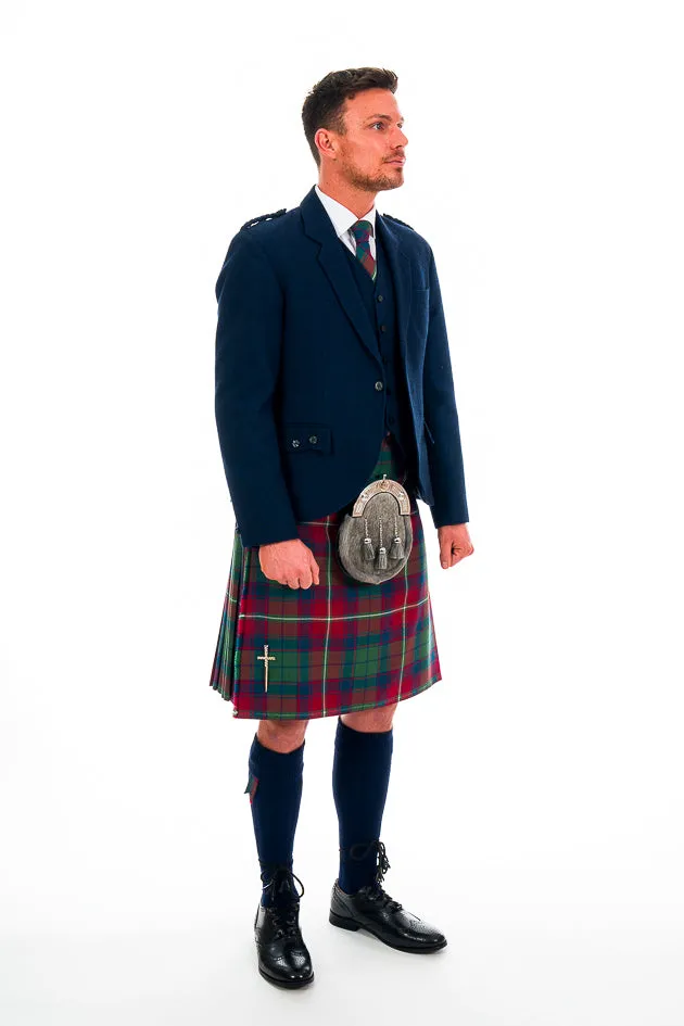 Muted Red Roxburgh tartan - mens kilts only