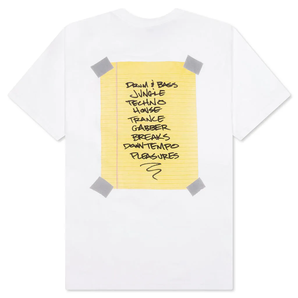 P.L.U.R. Jam T-Shirt - White