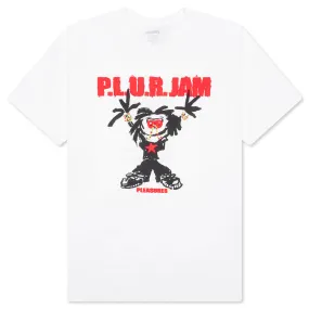 P.L.U.R. Jam T-Shirt - White