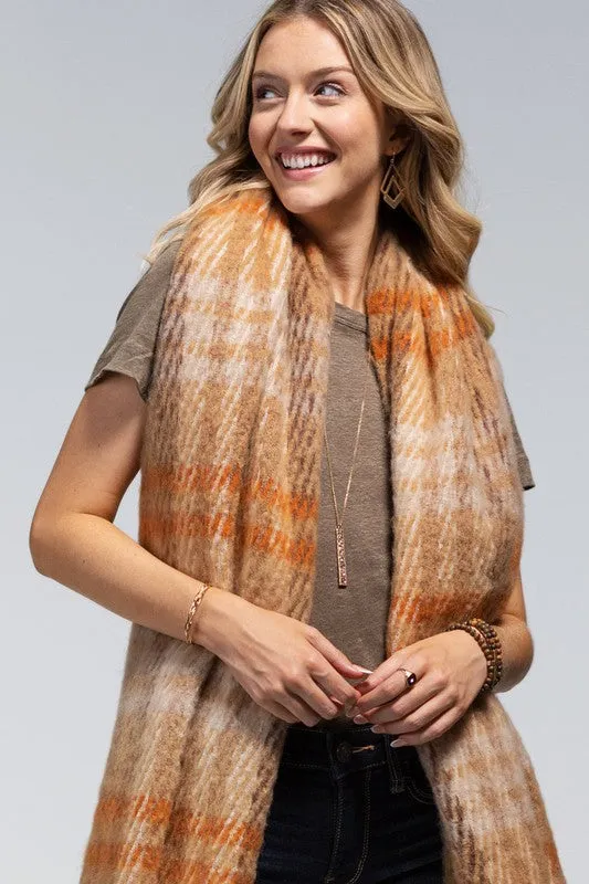 Plush Oblong Scarf