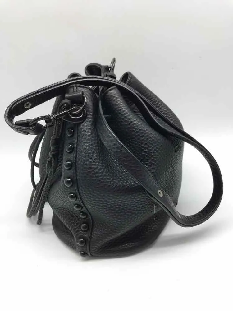 Pre-Owned Rebecca Minkoff Black Bucket Bag Crossbody