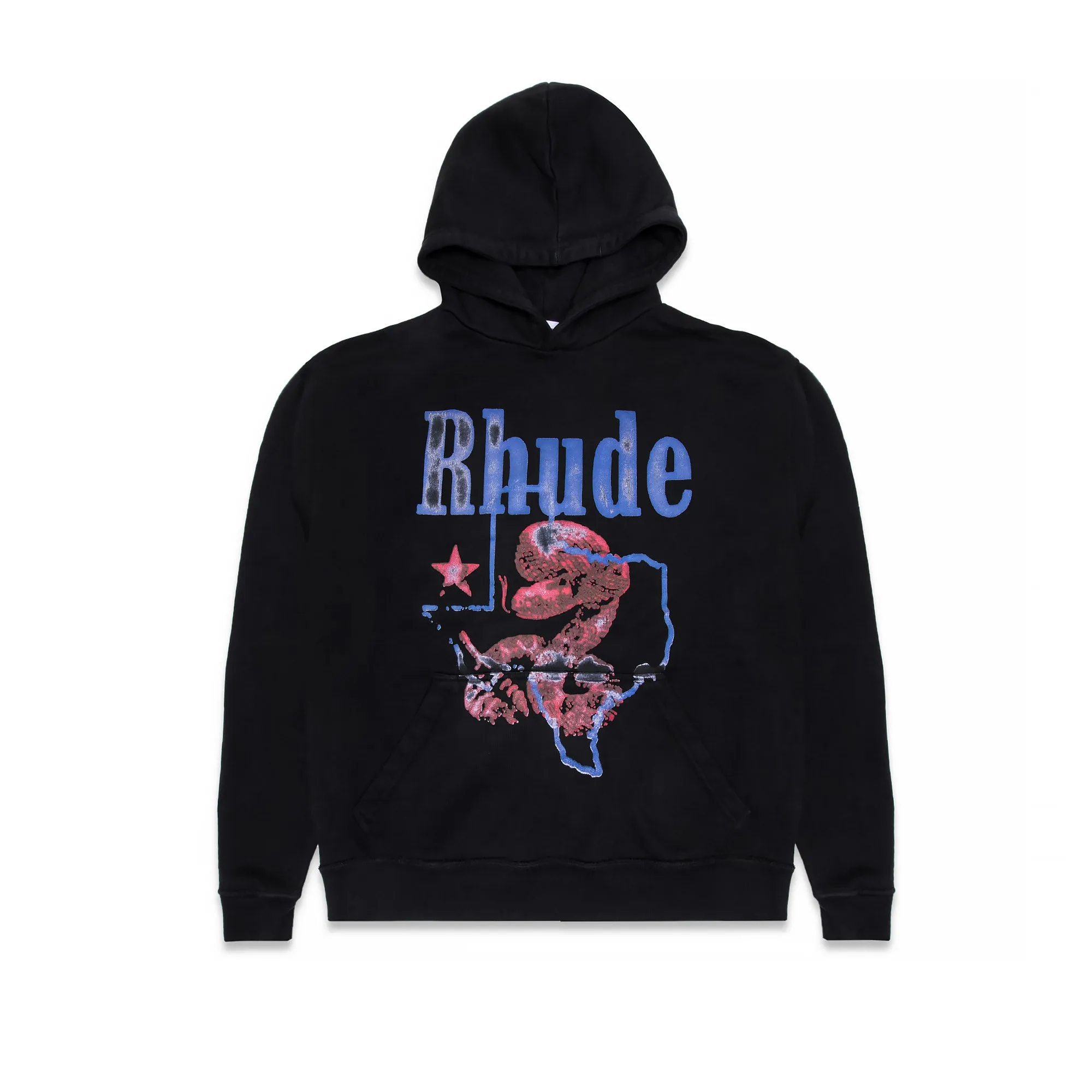 Rhude Mens Texas Snake Hoodie