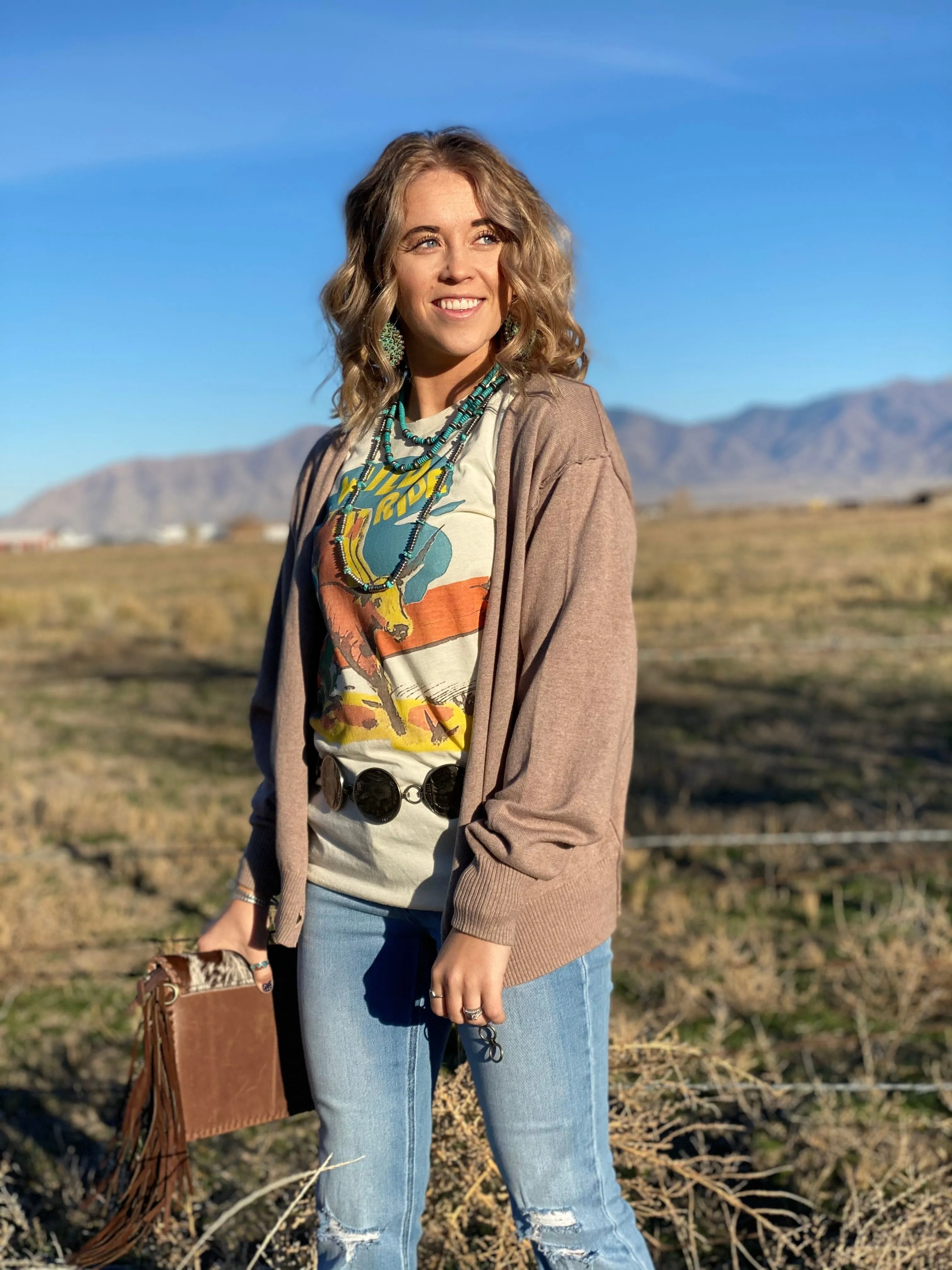 The Fall Desert Plains Cardigan