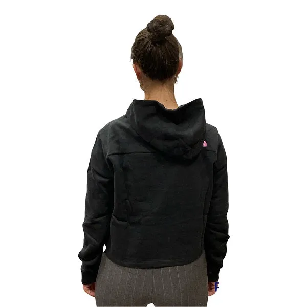 The North Face Drew Peak girl's short hoodie NF0A558SGAL black-violet