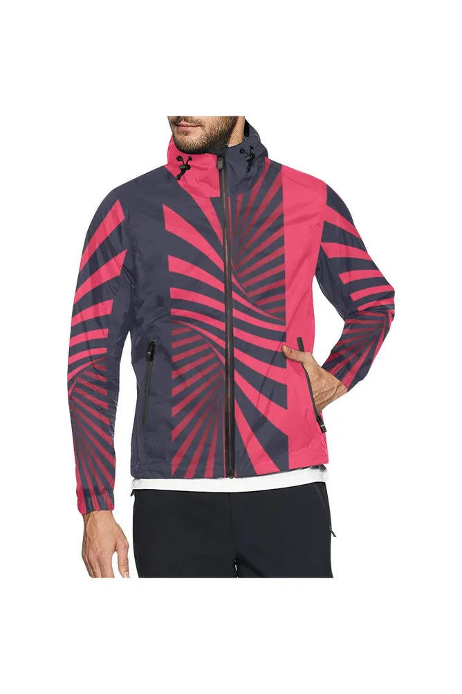 TriIllusion All Over Print Windbreaker for Men (Model H23)