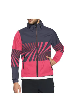 TriIllusion All Over Print Windbreaker for Men (Model H23)