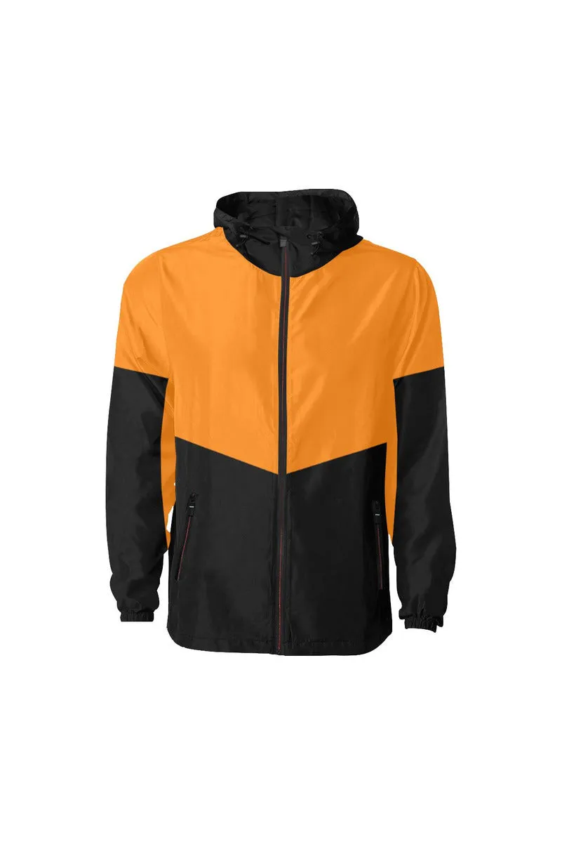 Turmeric & Black Quilted Windbreaker for Men (Model H35)