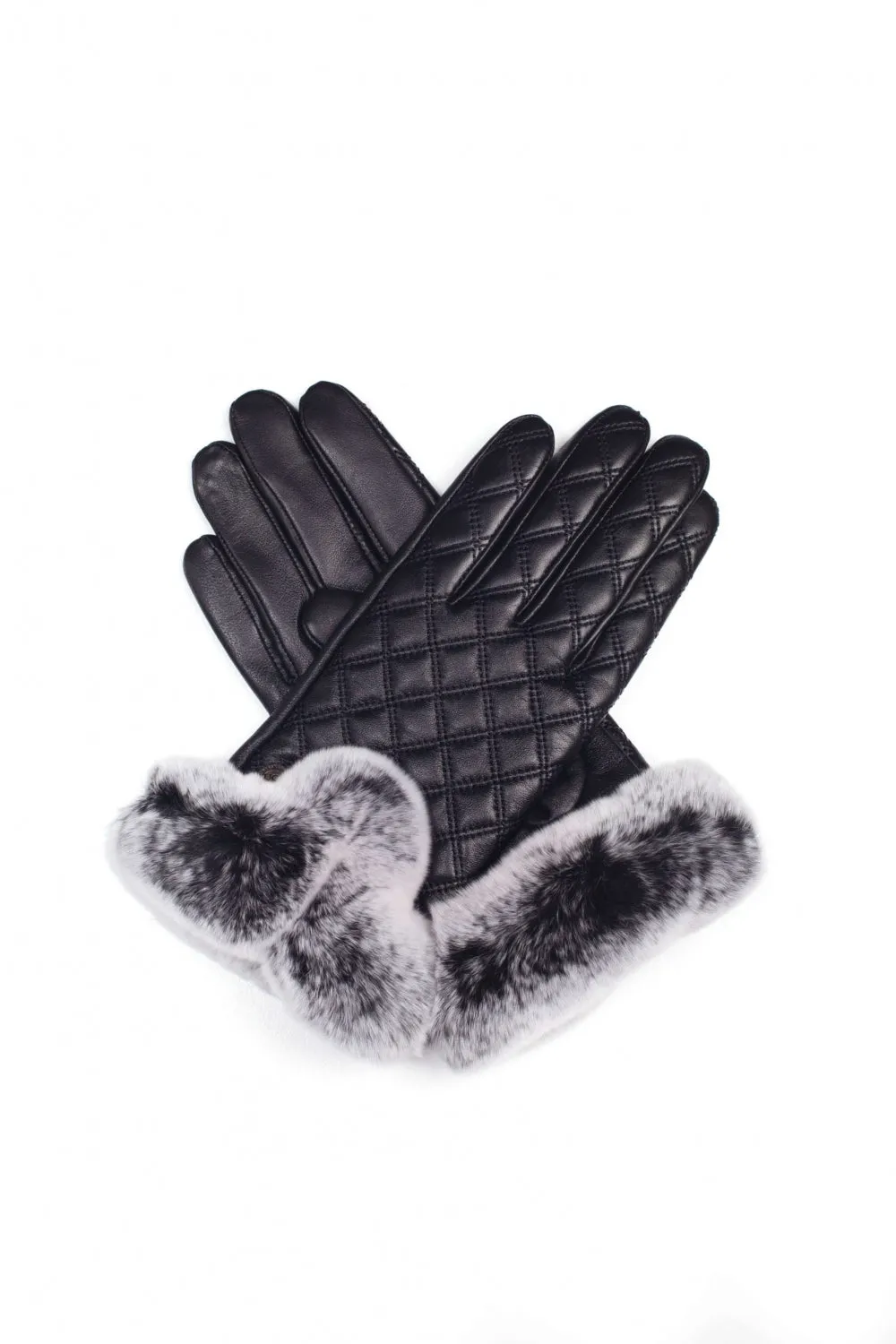 UGG Rabbit Fur Gloves