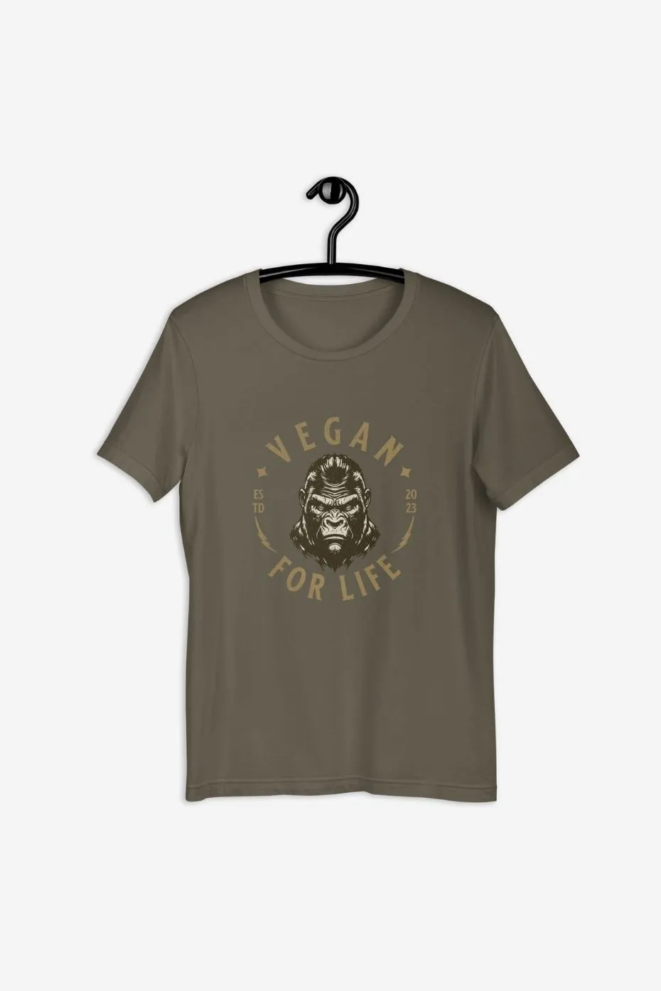 Vegan For Life - Unisex vegan t-shirt