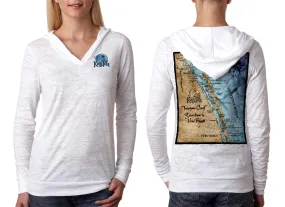 Vero - Sebastian, FL / King Tide Blue Moon Burnout Hoodie