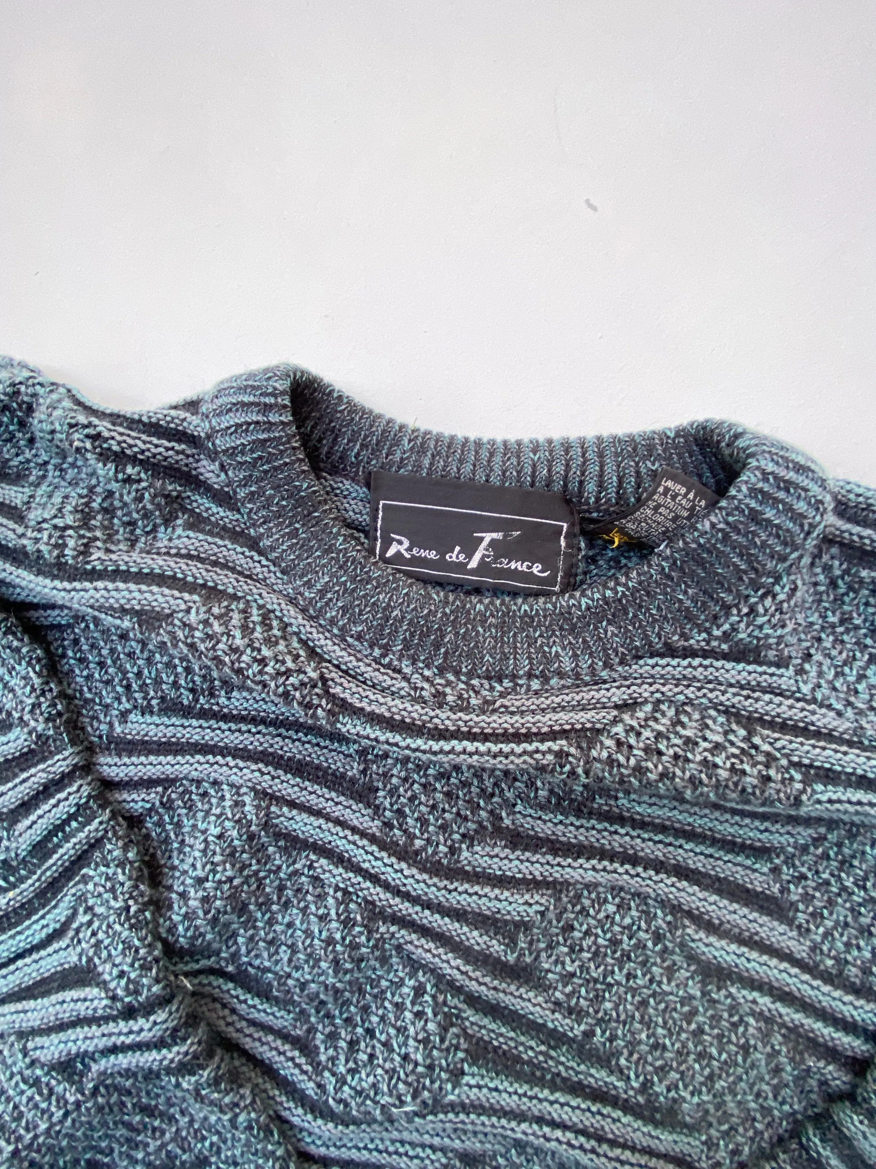 Vintage Rene De France Knitwear Sweater