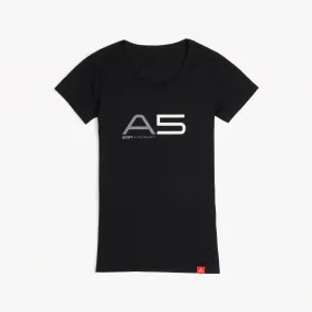 Women’s A5 Tee (Carbon Black)