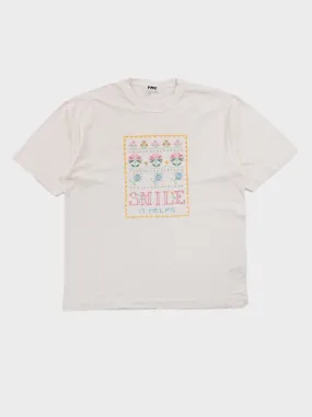 YMC Smile T-Shirt - White